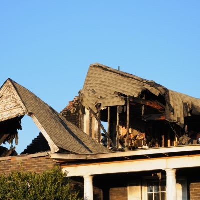 Services fire damage home 400x400